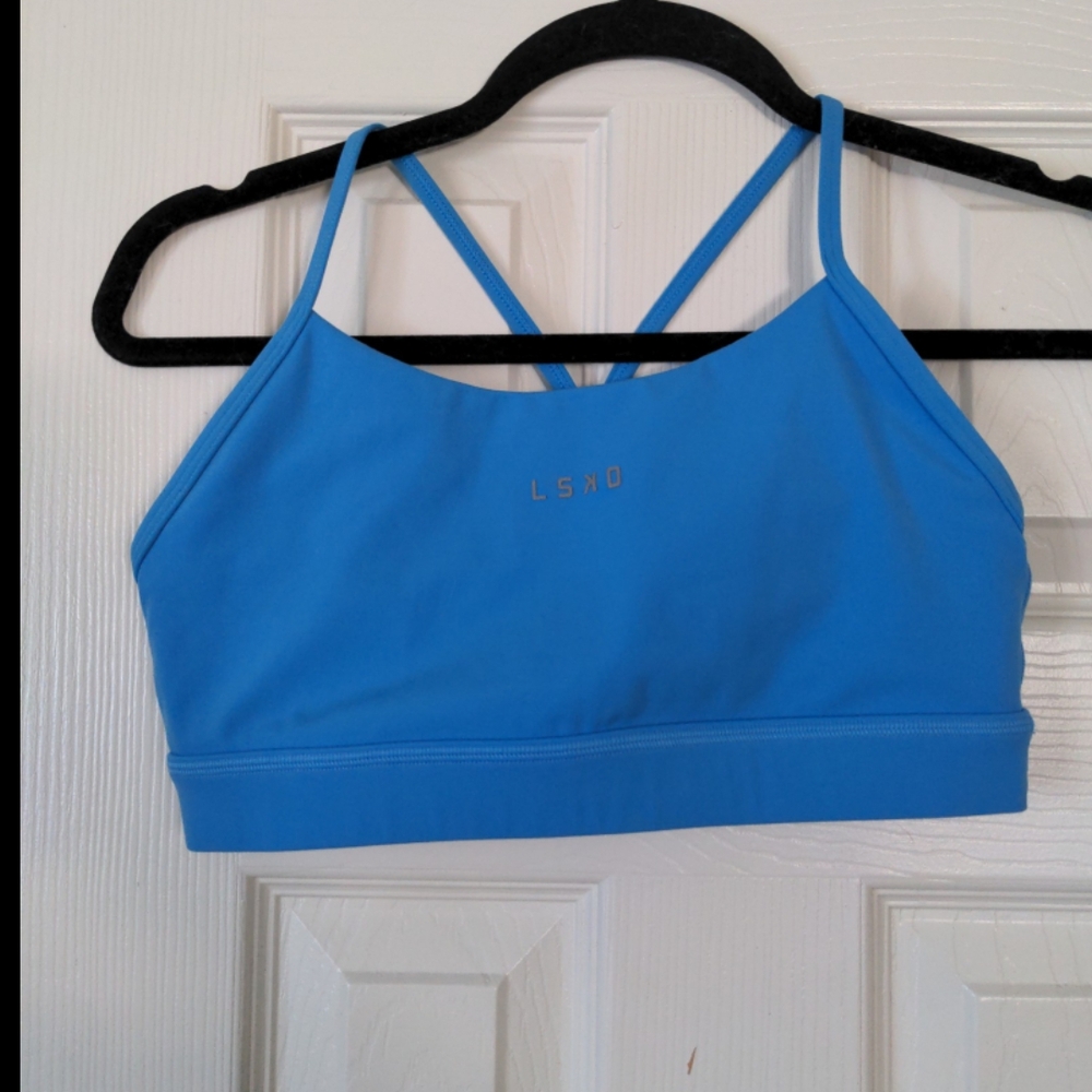 Women's Blue Sports Bra